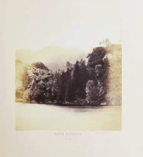 ORIGINAL-PHOTOGRAPHIE - SCHOTTLAND - Scott - The lady of the lake - 1863