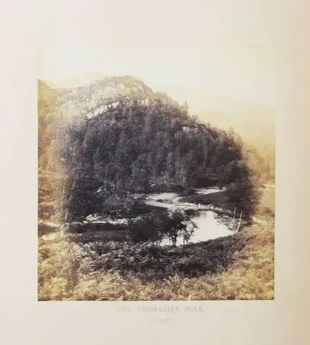 ORIGINAL-PHOTOGRAPHIE - SCHOTTLAND - Scott - The lady of the lake - 1863
