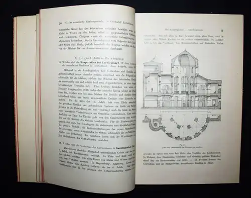 Otte, Archäologischer Katechismus - 1898 KIRCHEN KIRCHENBAU