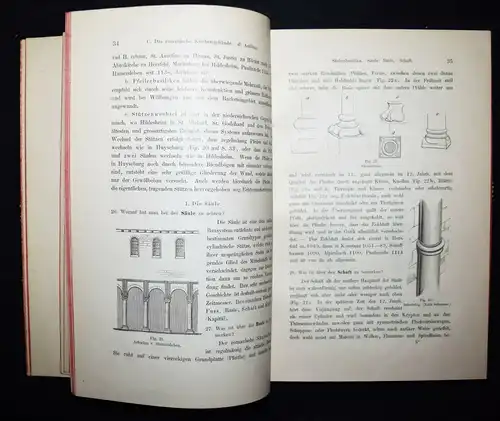 Otte, Archäologischer Katechismus - 1898 KIRCHEN KIRCHENBAU