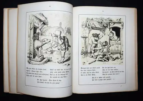 Süs. Swinegels Reiseabenteuer! Braunschweig - Vieweg 1857 ERSTE AUSGABE 