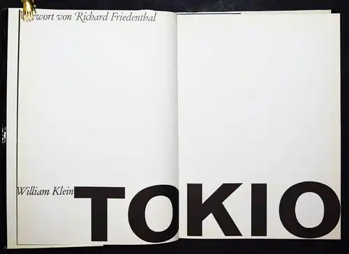 Klein, Tokio - ERSTE DEUTSCHE AUSGABE - JAPAN