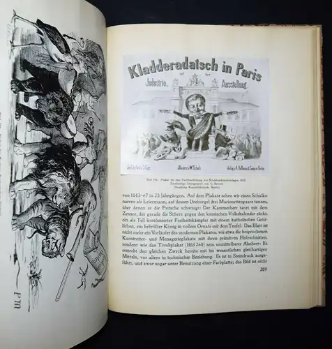 Zur Westen, Reklamekunst aus zwei Jahrtausenden 1925 REKLAME WERBUNG PERGAMENT