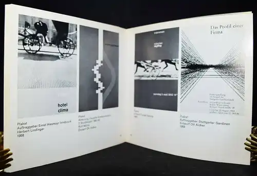 Aicher, Ulm, Hochschule für Gestaltung 1963 DESIGN KUNSTGEWERBE Bauhaus