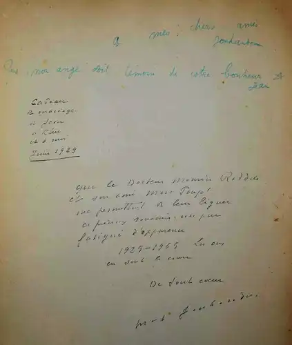 Man Ray – Jean Cocteau, L’ange heurtebise - 1925 SIGNIERT WIDMUNGSEXEMPLAR 1/50 