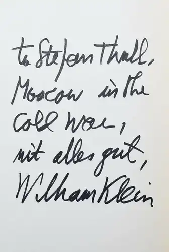 Klein, William. Moskau 1965 SIGNED RUSSLAND Rußland