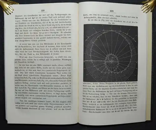 Fialkowski, Theilung des Winkels und des Kreises SELTEN !  Mathematik Geometrie 