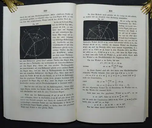 Fialkowski, Theilung des Winkels und des Kreises SELTEN !  Mathematik Geometrie 