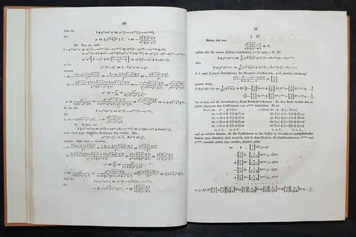 Grunert, Sphäroidische Trigonometrie - 1833 MATHEMATICS - TRIGONOMETRY SPHERE