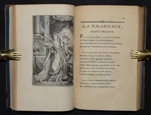 Dorat. Declamation theatrale. Paris 1771 - Pressendruck