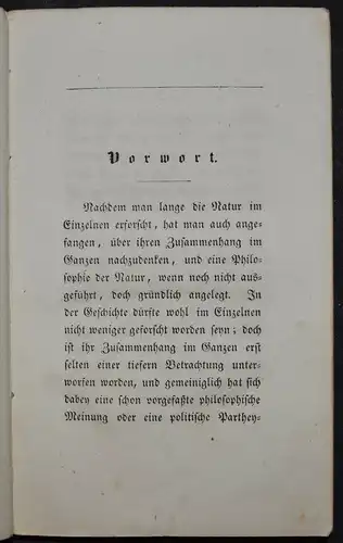 Geist der Geschichte 1835 - Erste Ausgabe, selten - W. Menzel