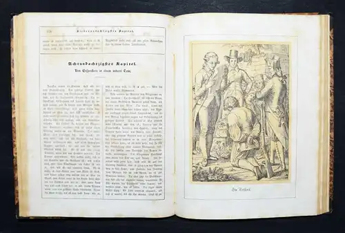 Pestalozzi, Lienhard und Gertrud 1844 - ERSTAUSGABE mit diesen Illustrationen