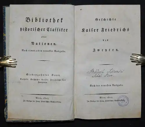 Geschichte Kaiser Friedrich des Zweyten von 1817