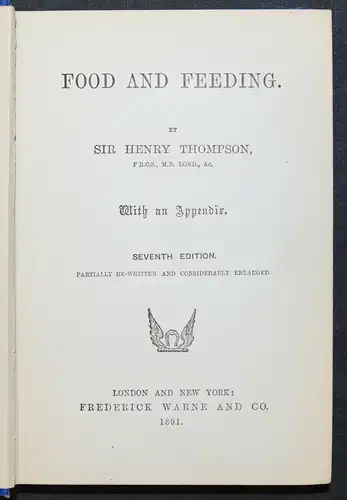 Thompson - Food and feeding - 1891 - cooking - cookbooks - cusinier