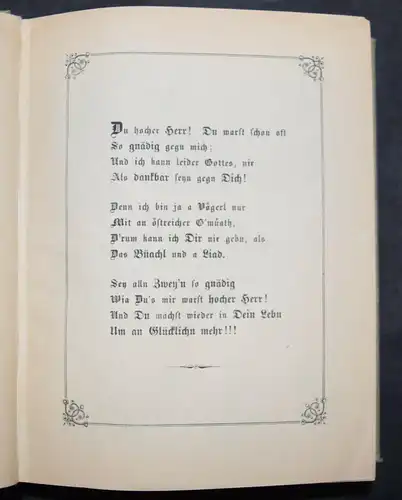 Klesheim, Schwarzblatl auf Wanderschaft 1852 mit 3 HOLZSCHNITTILLUSTRATIONEN