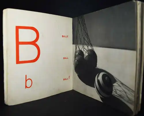Sougez, Alphabet - 1923 - NEUE SACHLICHKEIT Photobilderbuch Kleinkind-Bilderbuch