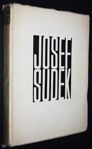 Linhart, Josef Sudek. Fotografie. S uvodni studii - 1956 TSCHECHIEN MONOGRAPHIE