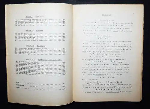 MATHEMATHICS - MATHEMATIK - Nakano, Modern spectral theory 1950 FIRST EDITION