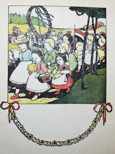 Lehnhoff. Schöne alte Singspiele 1907 JUGENDSTIL - LIEDER J. Mauder