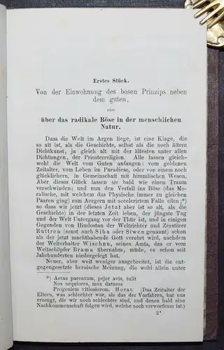 Kant - Julius Kirchmann - Erläuterungen zu Kant’s Religion - Erstausgabe 1869