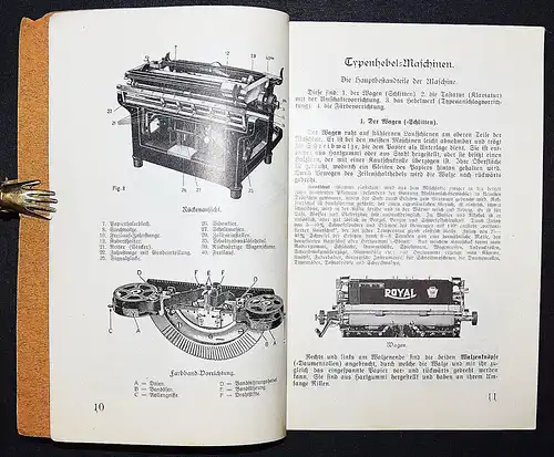 Czerny, Mechanik und kurze Geschichte der Schreibmaschine 1932 SELTEN !