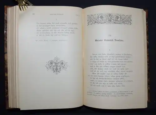 Bartsch - Die Schweizer Minnesänger.- 1886 - Minne - Schweiz