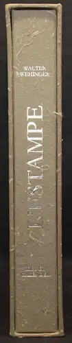 Wehinger, L’estampe - Eines von 125 Exemplaren - Signed - Neuchatel