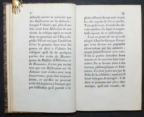 Leroy, Lettres philosophiques - 1802 - Endgültige erste Einzelausgabe