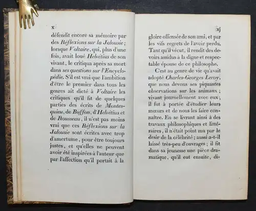 Leroy, Lettres philosophiques - 1802 - Endgültige erste Einzelausgabe