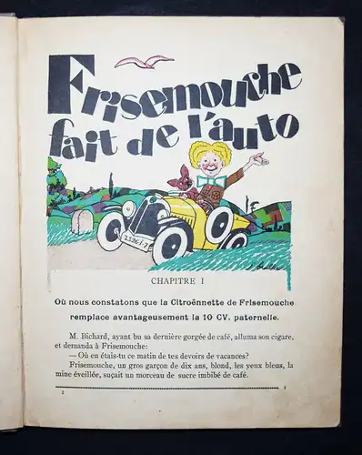 Citroën - A. Croziere / J(ean) Bruller, Frisemouche fait de l’auto, 1926