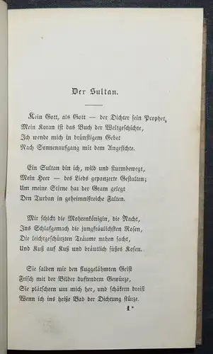 KARL BECK - NÄCHTE - 1838 - ERSTAUSGABE - ERSTLINGSWERKES - LEIPZIG - VORMÄRZ