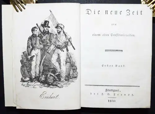 Seybold - Die neue Zeit - Vollständig sehr seltene Reihe - 1830-1832 - Napoleon