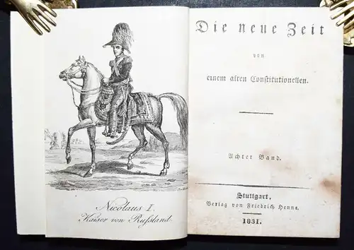 Seybold - Die neue Zeit - Vollständig sehr seltene Reihe - 1830-1832 - Napoleon