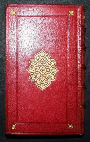 Horaz - Horatius -Opera 1855 ALBUMINABZÜGE MAROQUINEINBAND ANTIKE ALTPHILOLOGIE