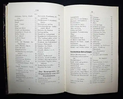 Reich, Die Geschichte der Seele, die Hygieine des Geisteslebens BRUNS 1884