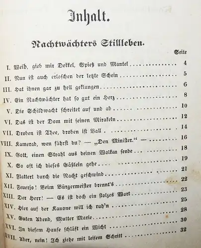 Dingelstedt. Lieder eines kosmopolitischen Nachtwächters - 1842