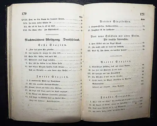 Dingelstedt. Lieder eines kosmopolitischen Nachtwächters - 1842