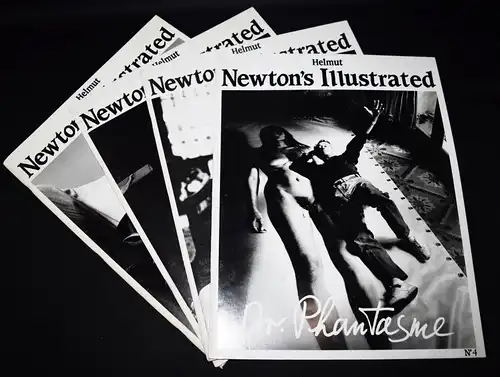 Helmut Newton, Illustrated 4 VOLUMES FOLIO AKTPHOTOGRAPHIE PORTRAITPHOTOGRAPHIE