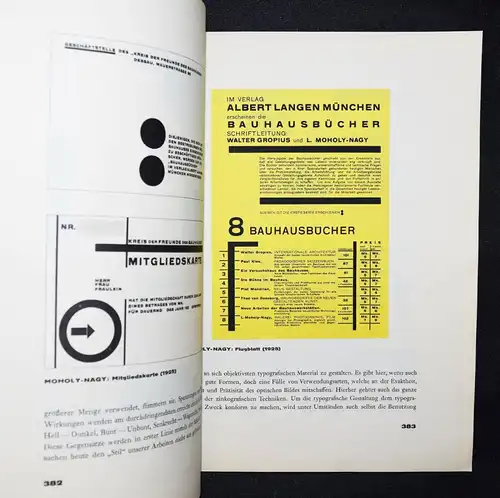 BAUHAUS – Berg, Offset-, Buch- und Werbekunst TYPOGRAPHIE DRUCKTECHNIK