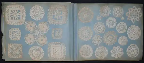 Handarbeiten – Strick- und Häkelmusterbuch 1870 - Strickmuster Stricken