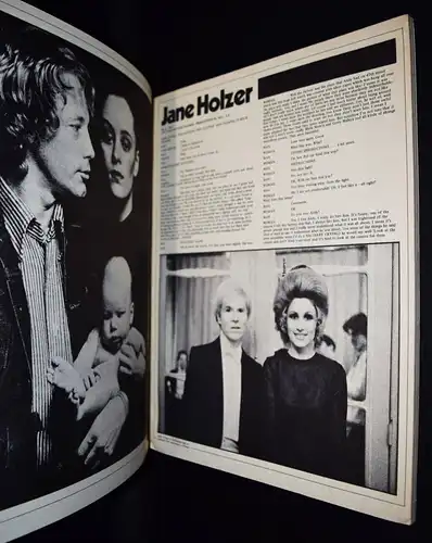Warhol, Transcript of David Bailey´s ATV Documentary - 1973 POP-ART - Film 