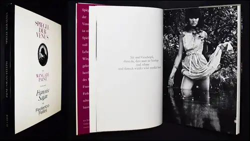 Paine, Spiegel der Venus AKTFOTOGRAFIE - 1966 - F. Sagan und F. Fellini.