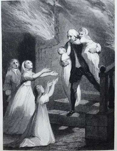 Goldsmith - Le vicaire de Wakefield - 1838 - Illustrationen von T. Johannot