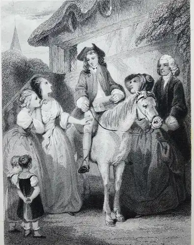 Goldsmith - Le vicaire de Wakefield - 1838 - Illustrationen von T. Johannot