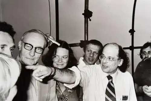 Beat Generation – Allen Ginsberg und William S. Burroughs ORIGINAL-VINTAGE-PHOTO