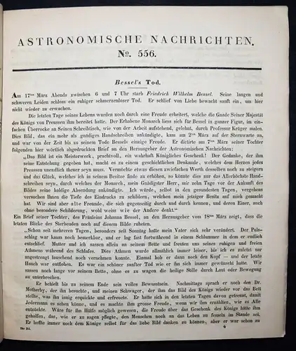 ASTRONOMIE -1894 - Astronomische Nachrichten PLEIADEN MOND