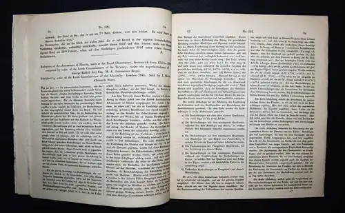 ASTRONOMIE -1894 - Astronomische Nachrichten PLEIADEN MOND