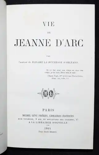 Jeanne d’Arc – Harcourt, Vie de Jeanne d’Arc