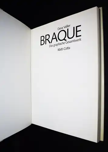 Vallier, Braque. Das graphische Gesamtwerk WERKVERZEICHNIS CATALOGUE RAISONNE