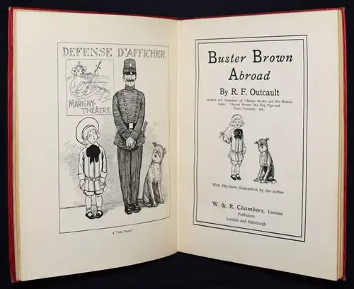 Outcault, Buster Brown - Abroad W. & R. Chambers o. J. 1904